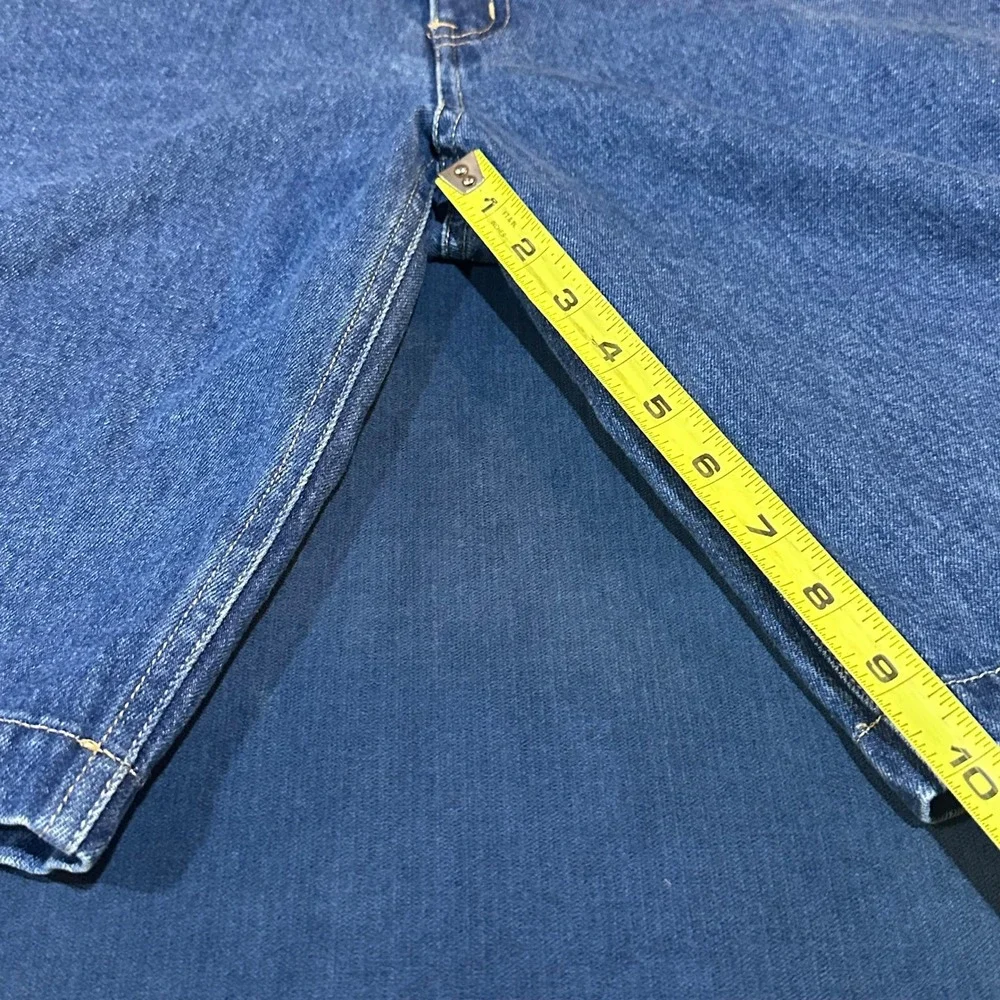 Vintage Weeds Mens Denim Shorts Size 40 Blue Medium Wash Relaxed Fit 100% Cotton